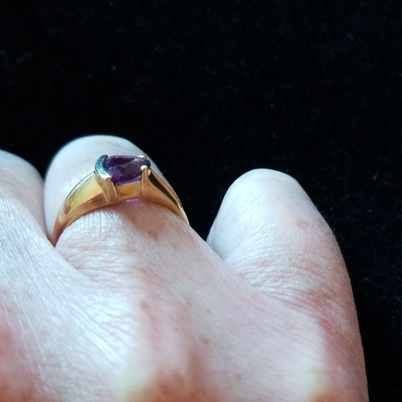 🥰Amethyst ring🥰 - Picture 3 of 4